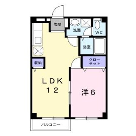 エルディムぴあⅡの物件間取画像